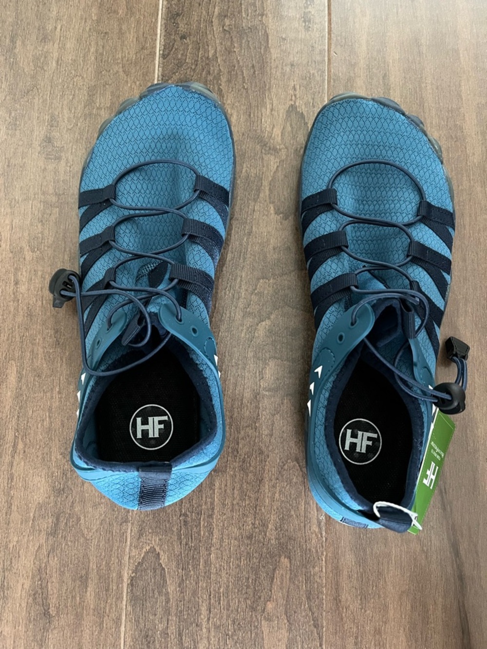 HF Light Blue Women's Athletic Shoes - Flexible Performance Fit - Picture 2 of 3
